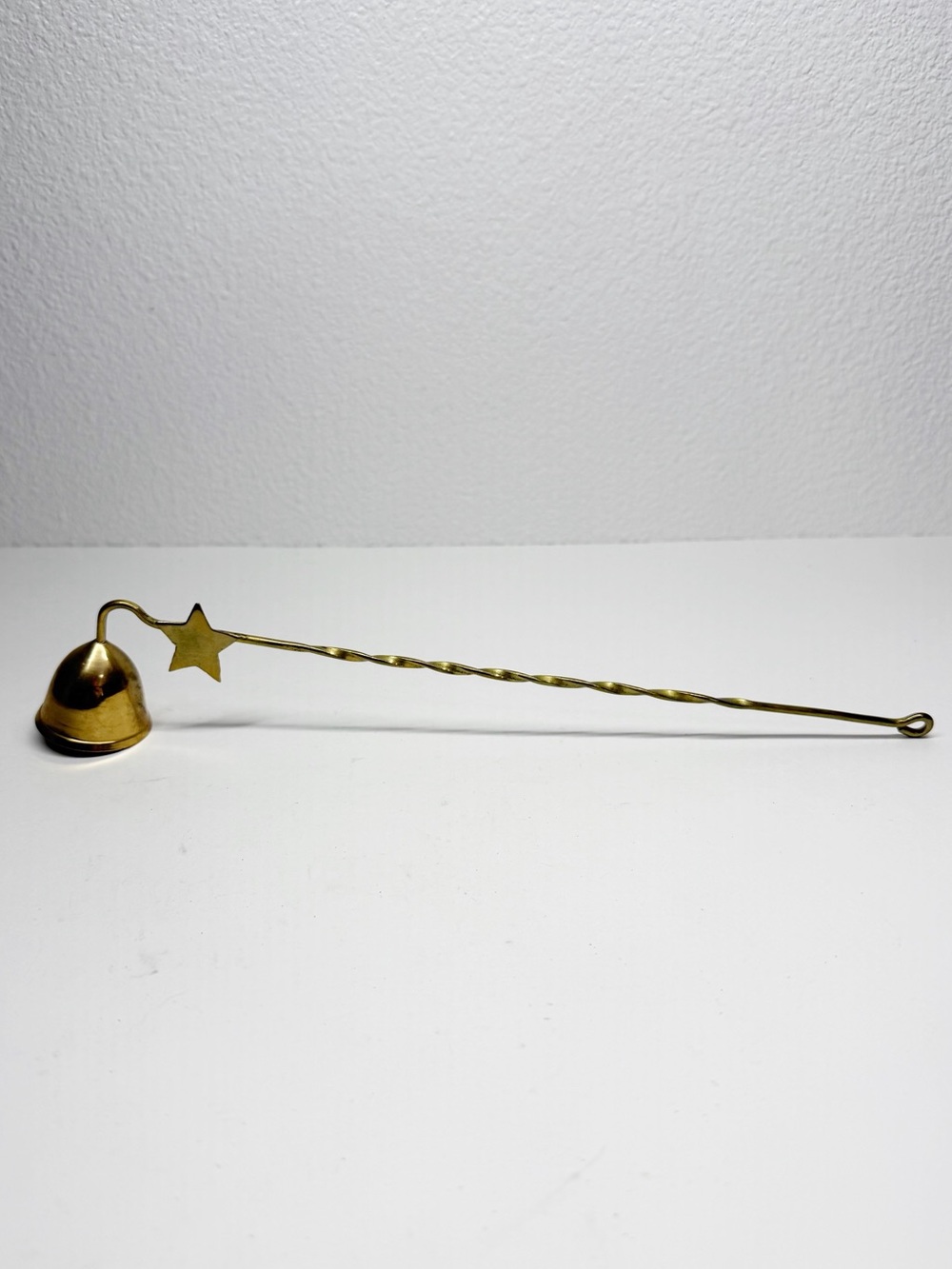 Vintage Brass Star Candle Snuffer